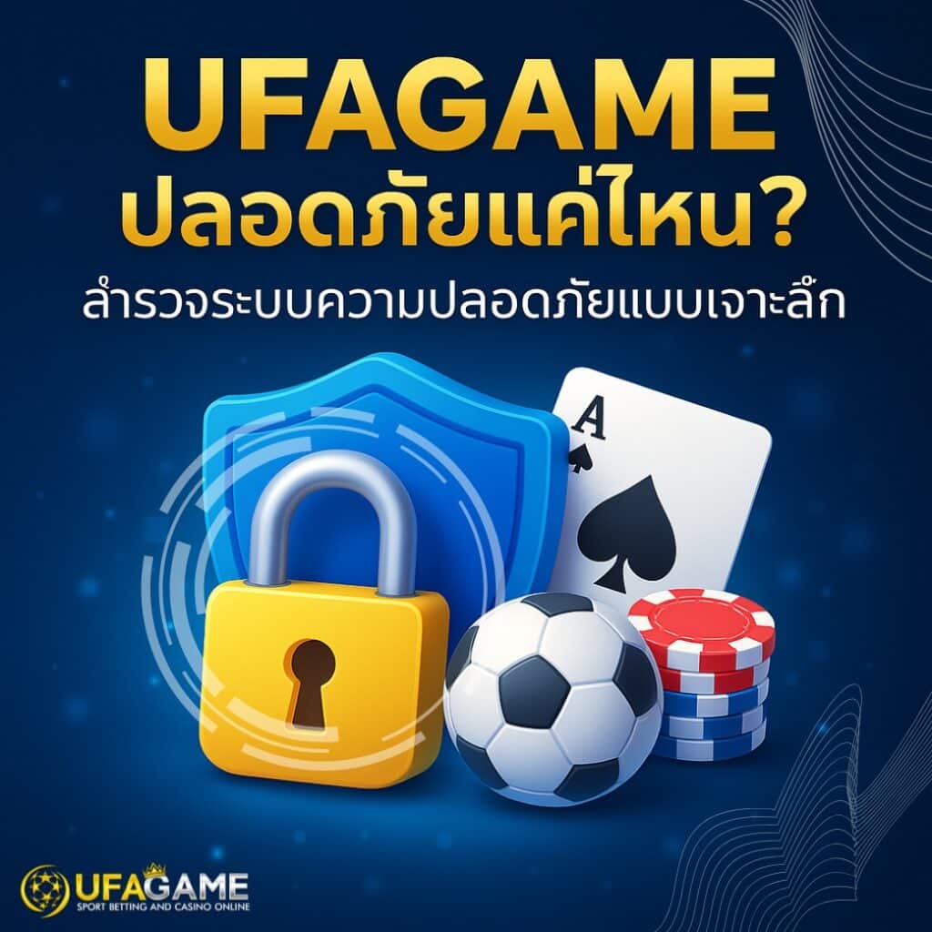 เล่น UFAGAME ปลอดภัยแค่ไหน? สำรวจระบบความปลอดภัยแบบเจาะลึก