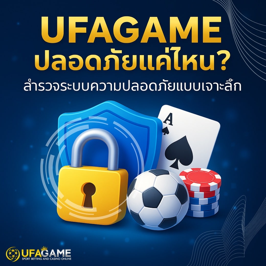 เล่น UFAGAME ปลอดภัยแค่ไหน? สำรวจระบบความปลอดภัยแบบเจาะลึก